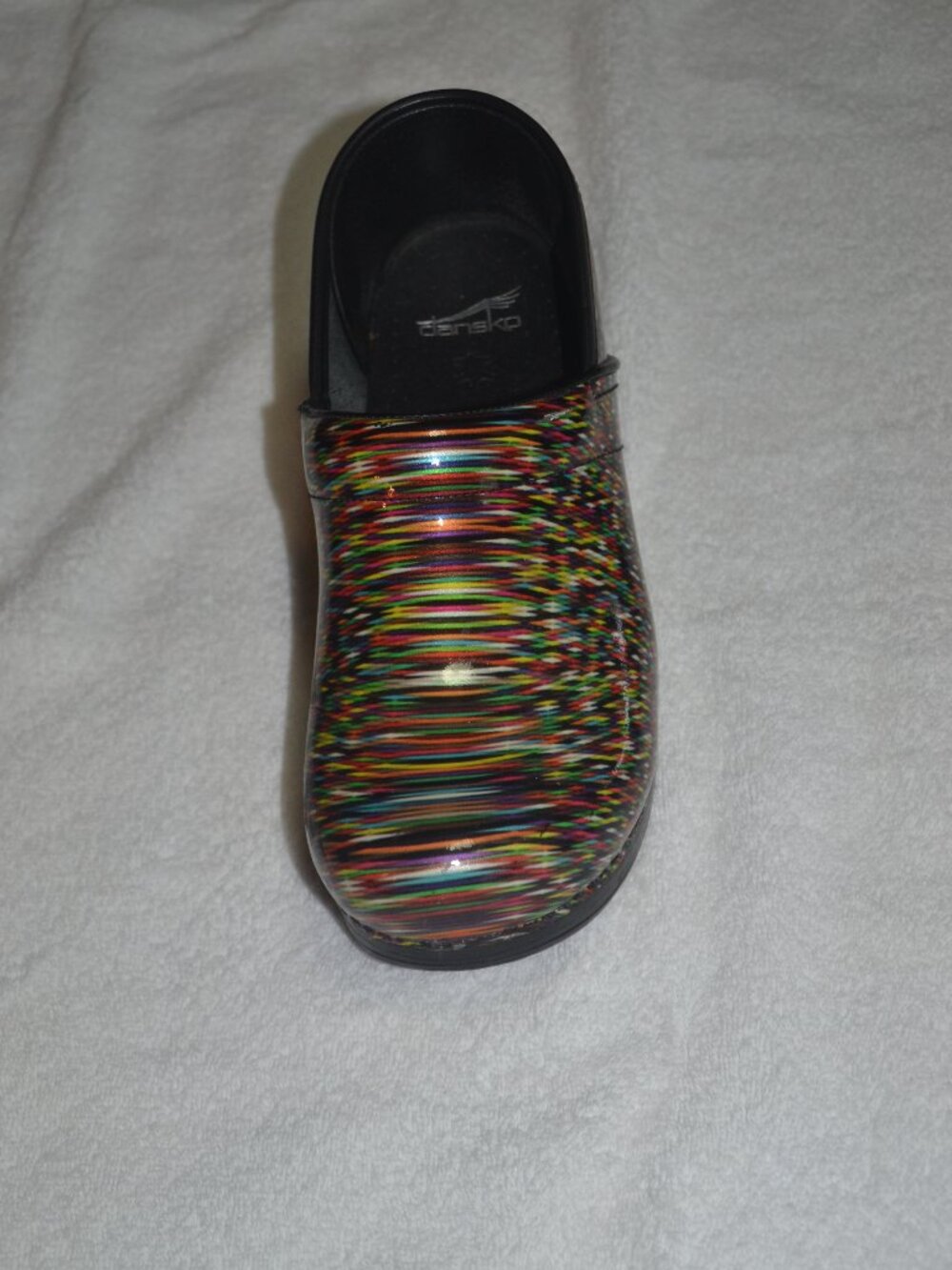 Dansko Multicolor Patterned Clogs - Picture 4 of 12